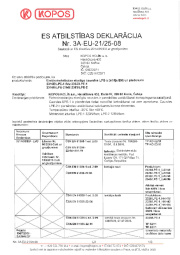 Atbilstības deklarācija Atbilstības deklarācija
