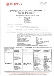 Conformity declaration