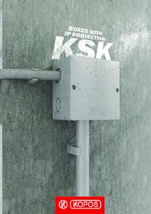 Boxes with IP protection KSK