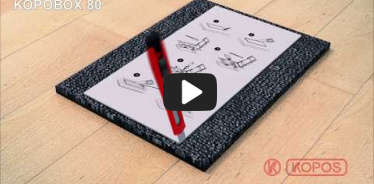 Embedded thumbnail for Montāžas instrukcija grīdas instalācijas kārbām betona un dubultās grīdās KOPOBOX 12 moduļiem