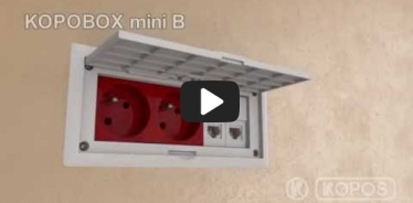 Embedded thumbnail for Montāžas instrukcija, daudzfunkcionālai elektroinstalācijas kārbai KOPOBOX mini B
