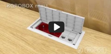 Embedded thumbnail for Montāžas instrukcija, daudzfunkcionālai elektroinstalācijas kārbai KOPOBOX mini L